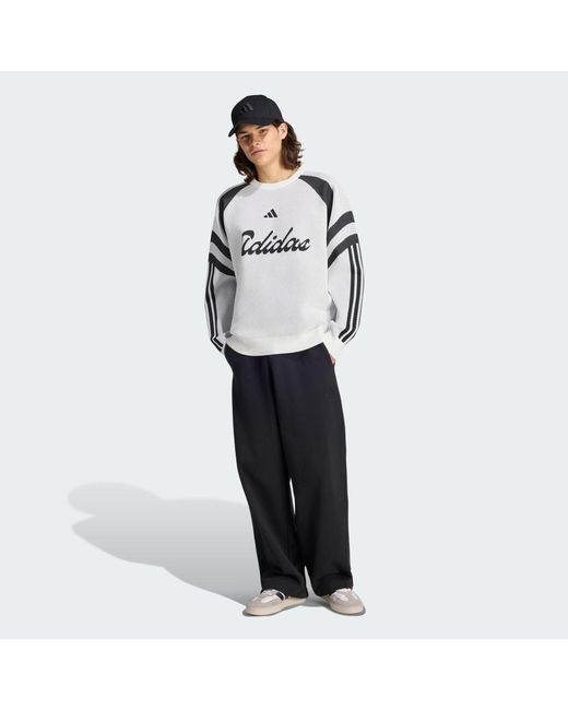 Adidas White House Of Tiro Knitted Sweatshirt for men