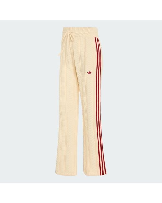 Adidas Natural Sst Wide Leg Trackpant