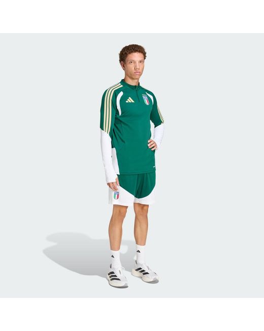 Adidas Green Italy 26 Tiro Training Top for men
