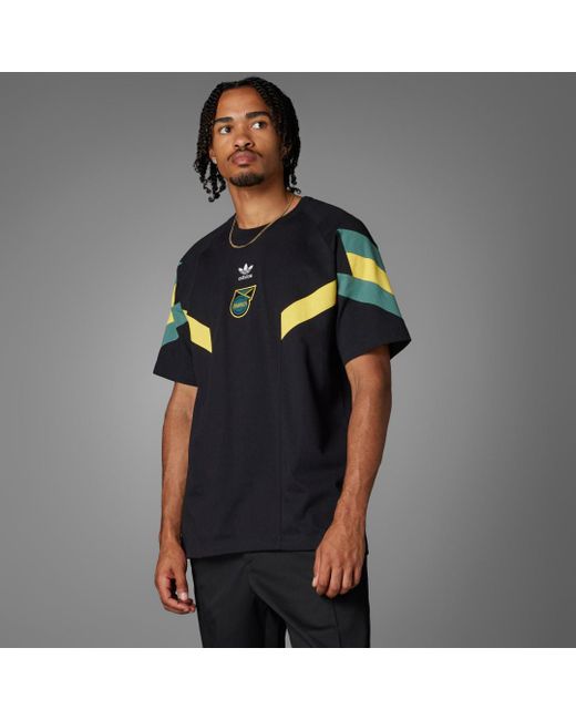Adidas Gray Jamaica Originals T-Shirt for men