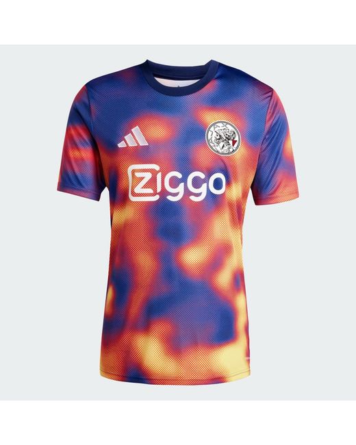 Adidas Blue Ajax Amsterdam X Id&Amp;T Jersey for men