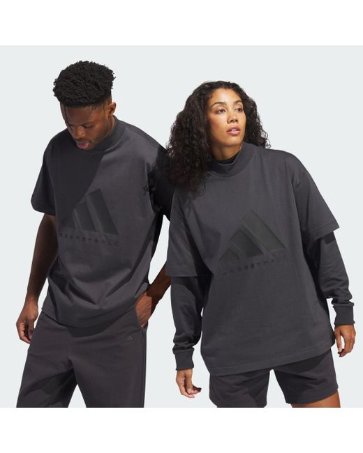 Adidas Black Basketball T-Shirt