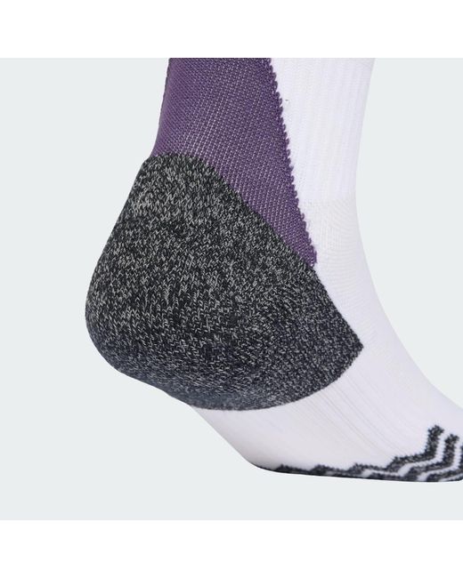 Adidas White Manchester United 25/26 Away Socks