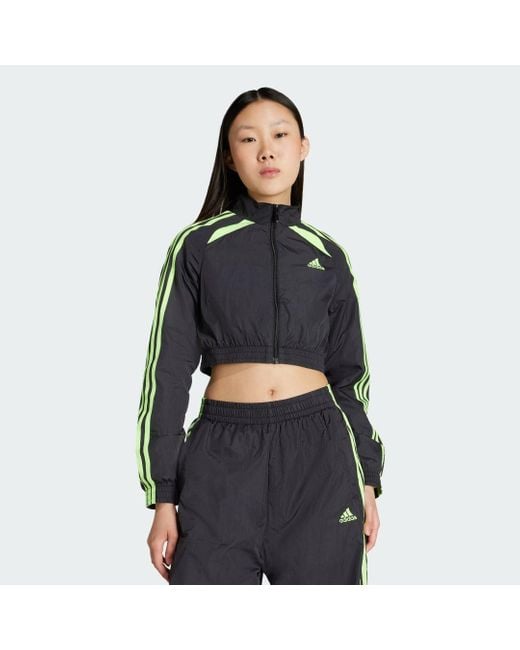 Chaqueta Corta Teamgeist Adicolor Adidas de color Black
