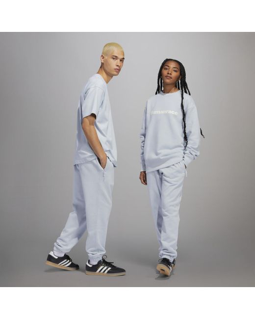 adidas Pharrell Williams Basics Hose – Genderneutral in Grau | Lyst AT