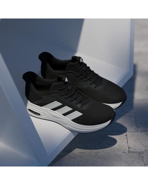 Adidas Blue Cloudfoam Cuxxion Rapidfit Shoes