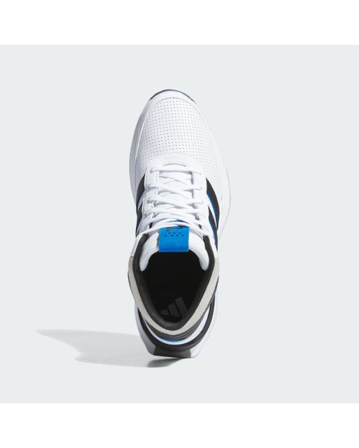 Adidas White S2G Spikeless Mid Golf Shoes