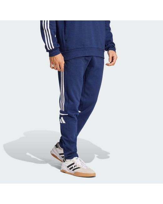 Adidas Blue Squadra 25 Sweat Tracksuit Bottoms for men