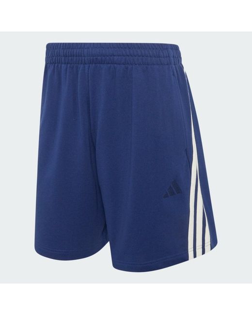 Adidas Originals Blue Kit 3-Stripes Short for men