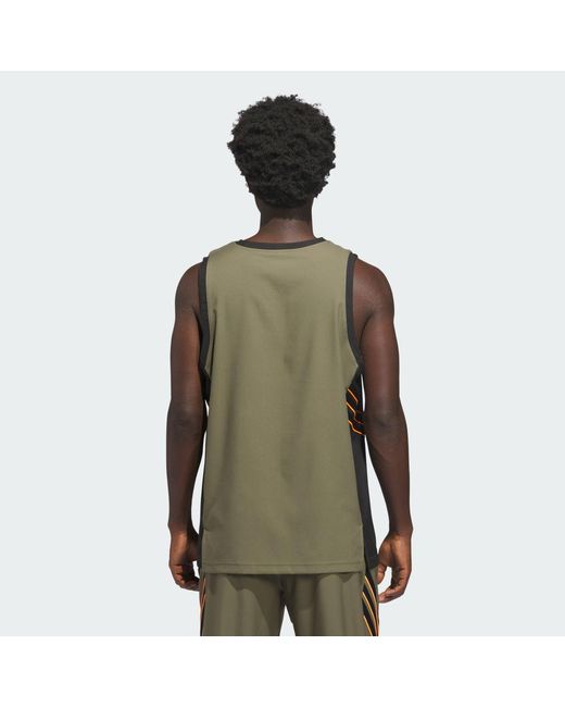 Adidas Green Crazy Lite Jersey for men