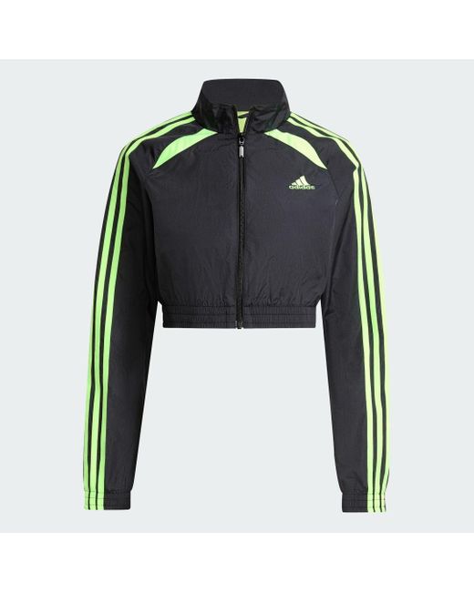 Chaqueta Corta Teamgeist Adicolor Adidas de color Black