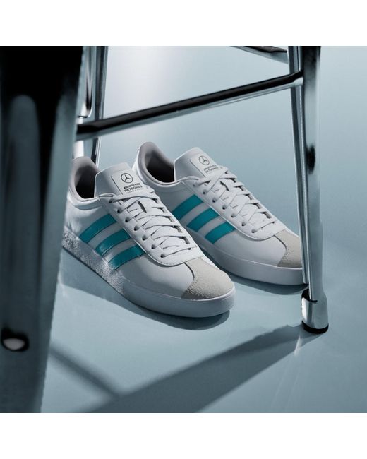 Adidas Blue Vl Court Mer Shoes