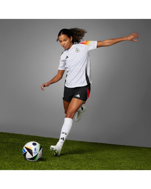 Maglia Home Authentic 2024 Women's Team Germany di Adidas in White