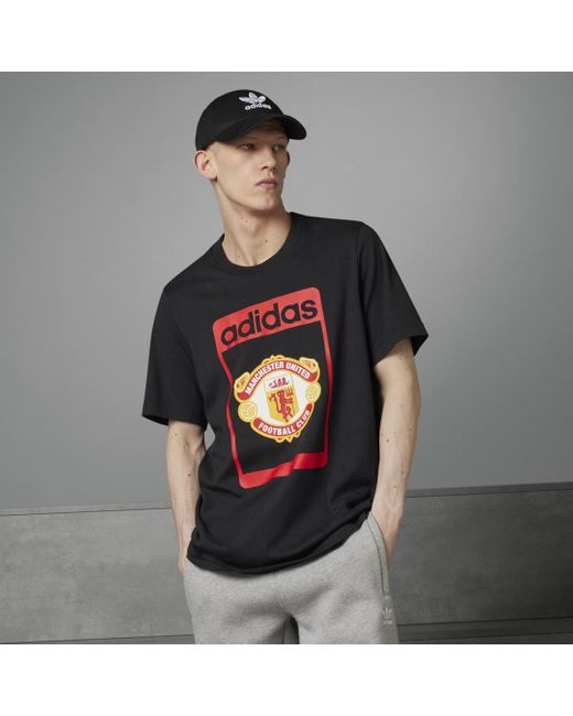 Huis evenwicht Mantel adidas Manchester United Og Graphic T-shirt in het Grijs voor heren | Lyst  BE