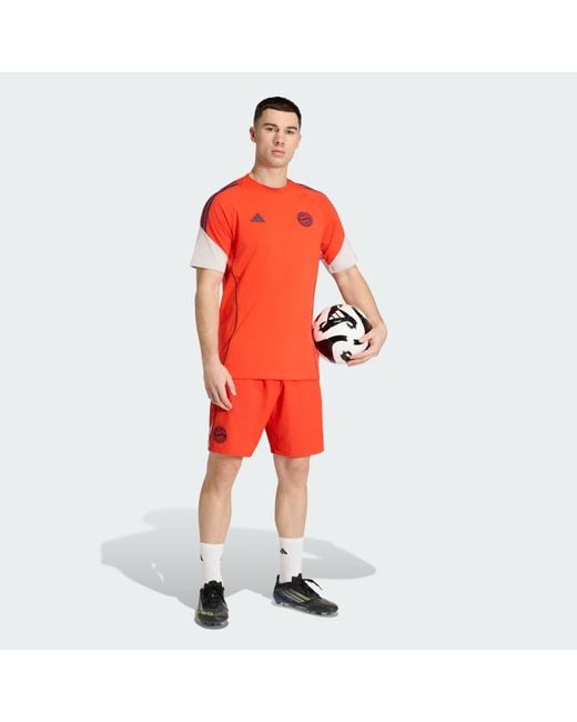 Adidas Red Fc Bayern Tiro 24 Sweat T-Shirt for men