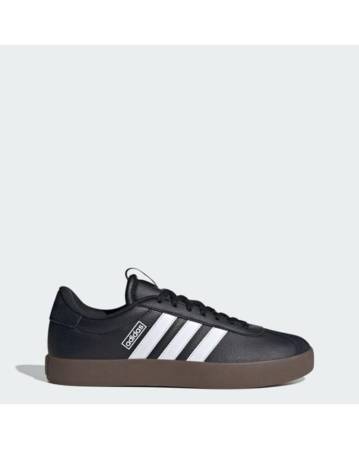 Adidas Black Vl Court 3.0 Shoes
