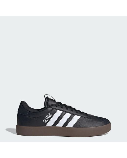 Adidas Black Vl Court 3.0 Shoes