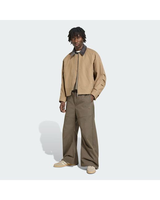 Adidas Natural Premium Essentials Bomber Jacket for men