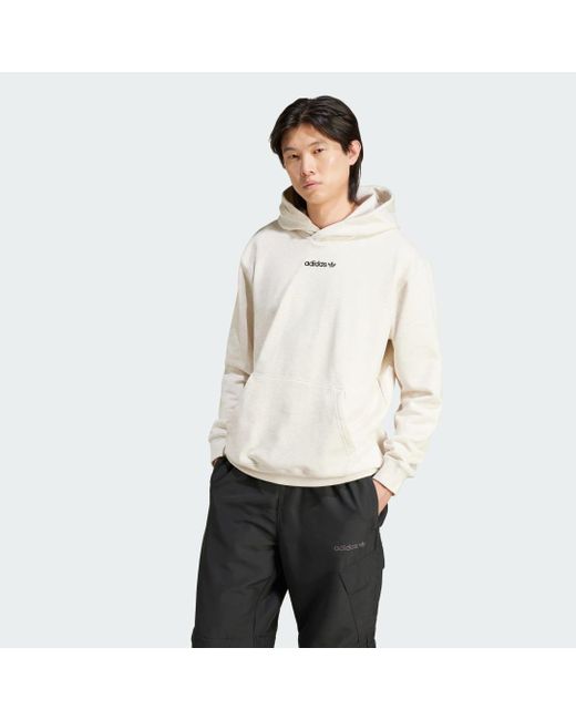 Hoodie Graphic di Adidas in White da Uomo