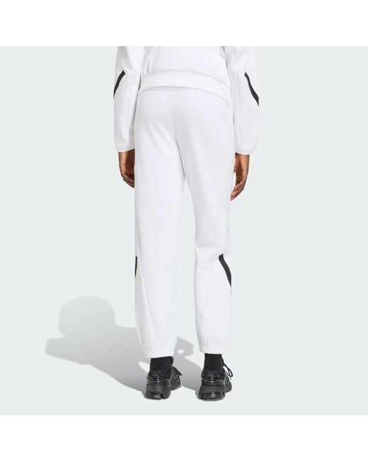 Adidas White Z.N.E. Pant
