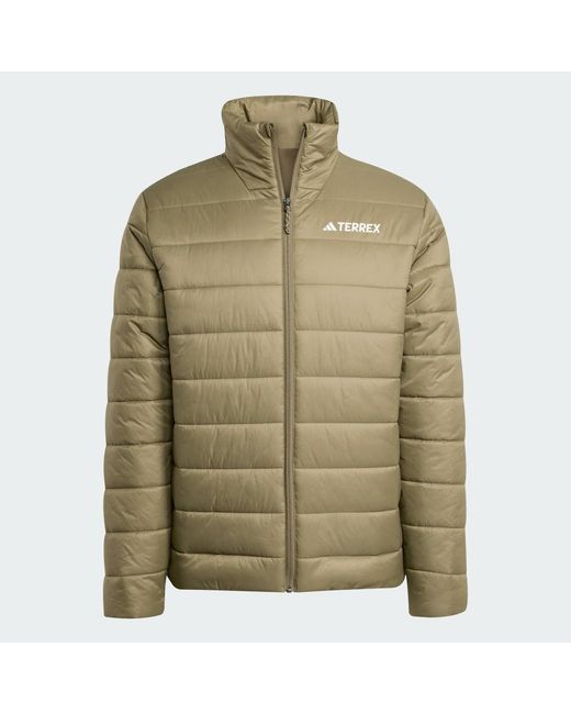 Adidas Green Terrex Multi Essentials Insulated Jacket for men