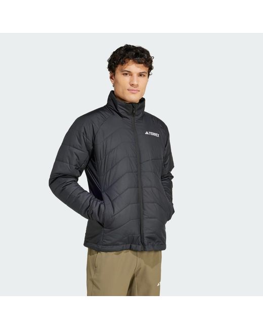 Chaqueta Terrex Multi Synthetic Insulated Adidas de hombre de color Gray