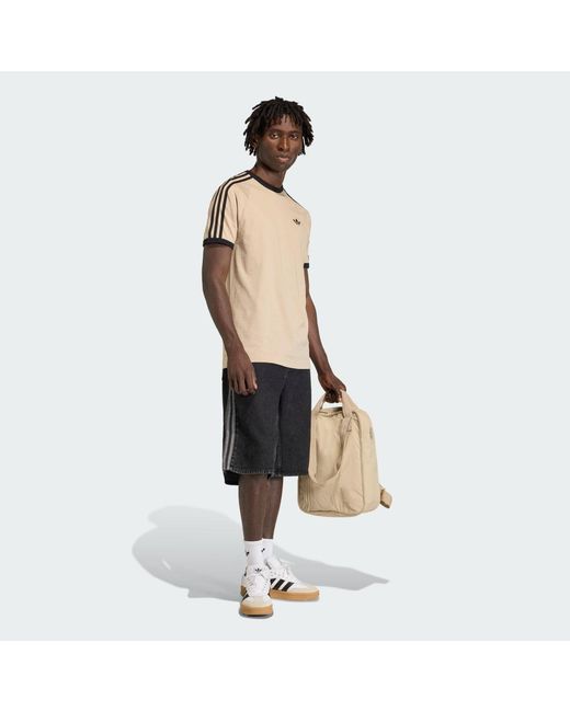 Adidas Black Firebird Adicolor Denim Jorts for men