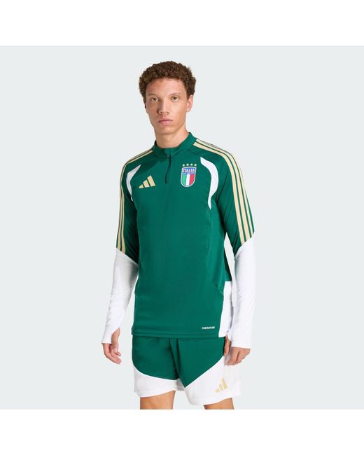 Adidas Green Italy 26 Tiro Training Top for men