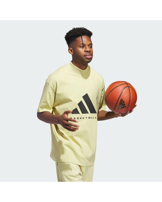 Adidas Metallic Basketball T-Shirt