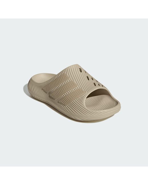 Adidas White Purechill Slides for men