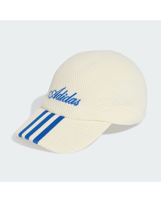Adidas Blue Crochet Cap