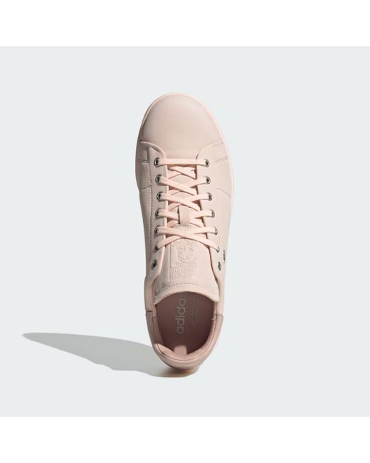 Adidas Pink Stan Smith Lux Shoes