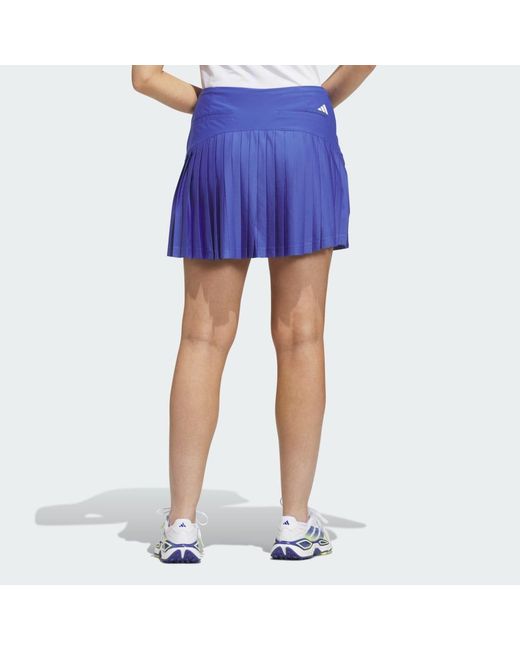 Adidas Blue Ultimate365 Tour Pleated Skirt