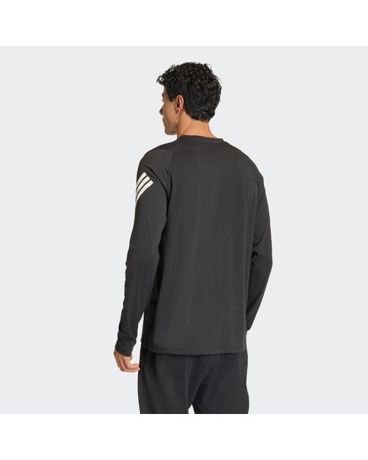 Adidas Black Adi365 Iconic/ Running Longsleeve for men