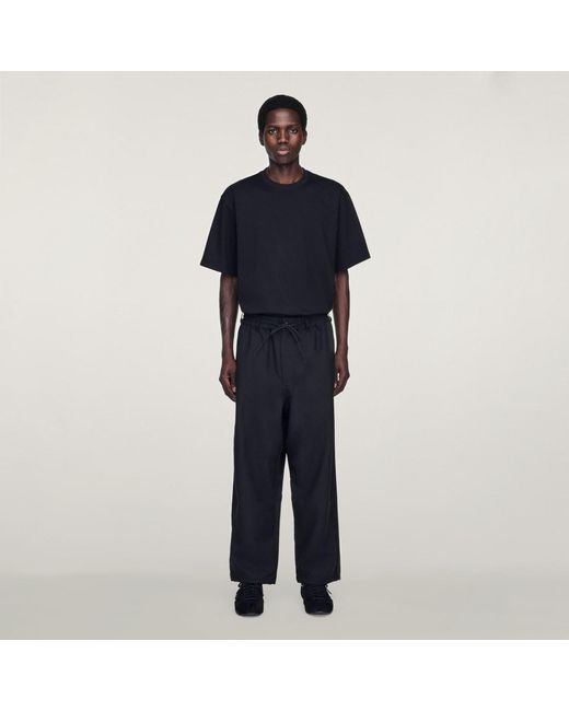Adidas Blue Y-3 Sport Uniform Track Pants for men