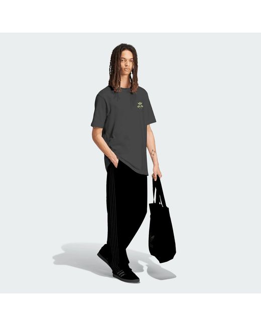 Adidas Black Adi Racing Car Graphic Tee for men