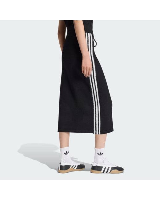 Adidas Black Knitted Skirt