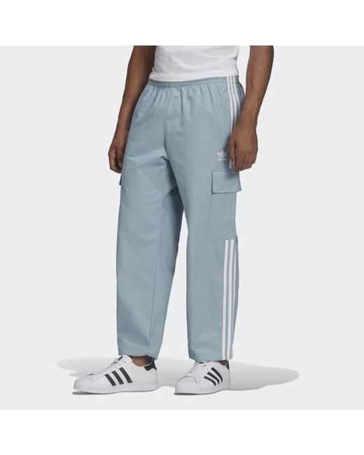 adicolor classics 3 stripes cargo tracksuit bottoms