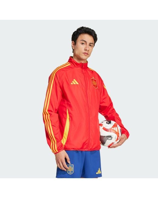 Adidas Red Spain Anthem Jacket for men