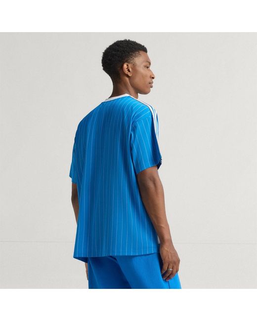 Adidas Blue Real Madrid Terrace Icons Jersey