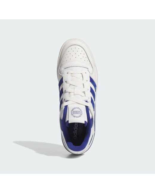 Forum Low CL Shoes di Adidas in Blue