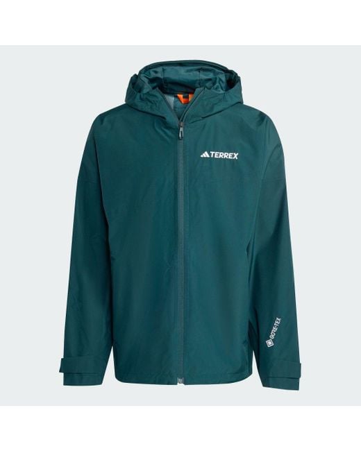 Giacca Terrex Xperior 2L Gore-Tex Performance di Adidas in Green da Uomo