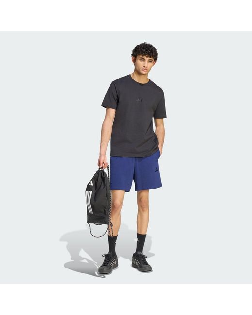 Adidas Blue Kit Small Logo Short for men