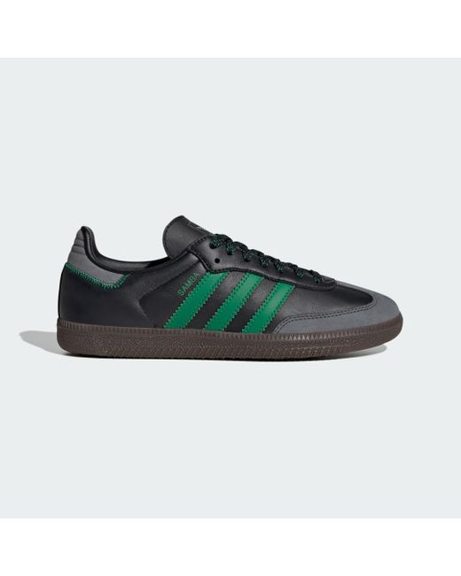 Adidas Green Samba Og Shoes