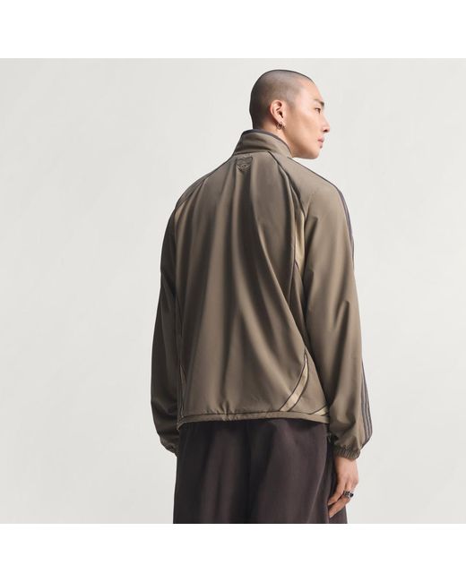 Adidas Brown Teamgeist Adicolor Track Top for men