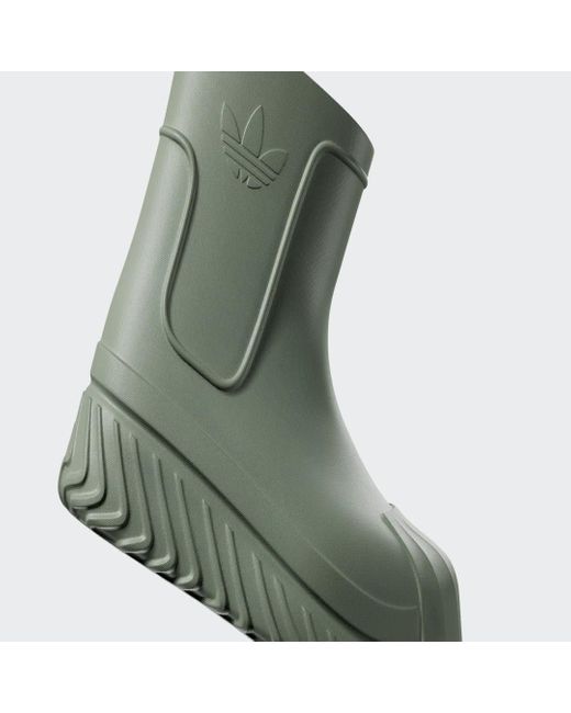 Adidas W Adifom Superstar Boot 'silver Green'