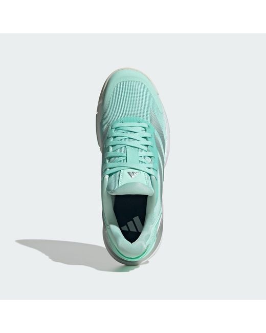 Adidas Blue Crazyquick Lightstrike Padel Shoes