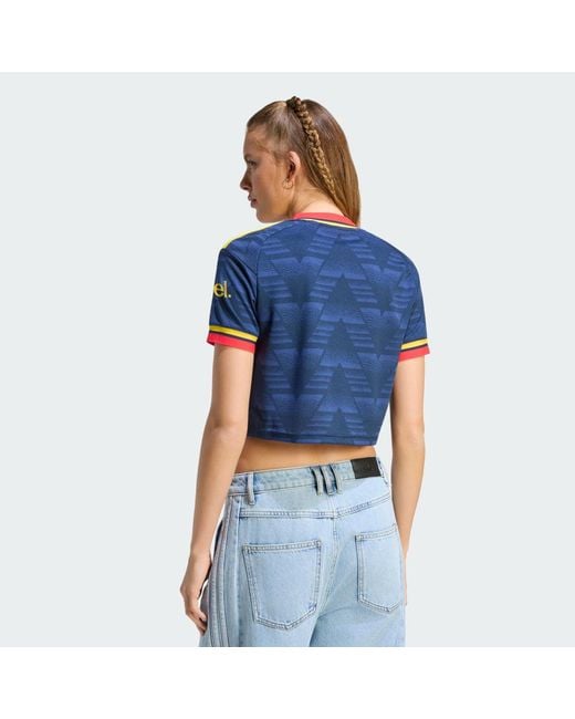 Adidas Blue Arsenal Fc 26/27 Away Cropped Jersey