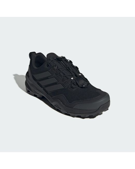 Adidas Black Terrex Skychaser Gore-Tex Hiking Shoes for men