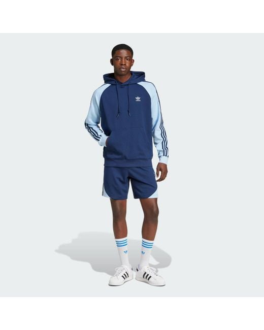 Sudadera Con Capucha Sst Colorblocked Adidas de hombre de color Blue